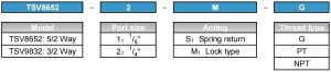 TSV ordering code