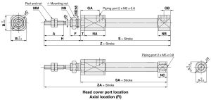 CJ2B 6 dimension
