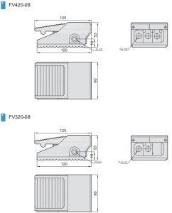 FV320 FV420 dimension