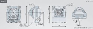 APL-210N dimension