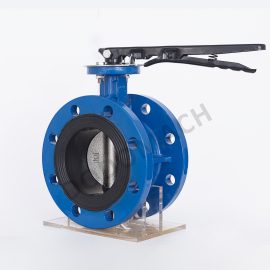 Handle Flanged Butterfly Valve