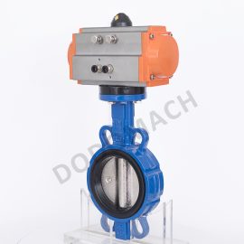 Pneumatic Actuated Wafer Butterfly Valve