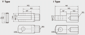 ISO 6431/15552 I Joint Dimension