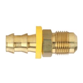 Brass Push-Lok MJ JIC 37 Degree Male