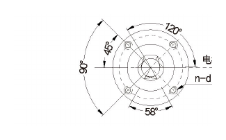 Multi Turn Electric Actuator interface drawing