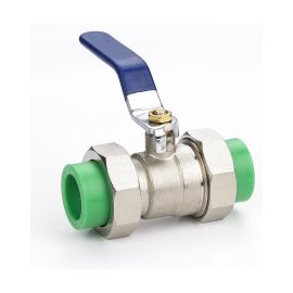 PPR Double Union Ball Valve