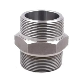 Stainless Hex Nipple