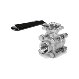 Stainless Steel Three Piece Ball Valve
