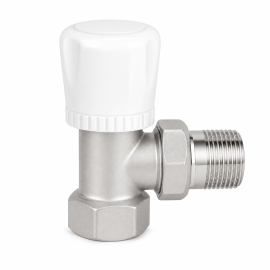 Brass Angle Manual Thermostatic Valve