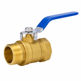 Large Inner and Outer Thread Long Handle Brass Ball Valve