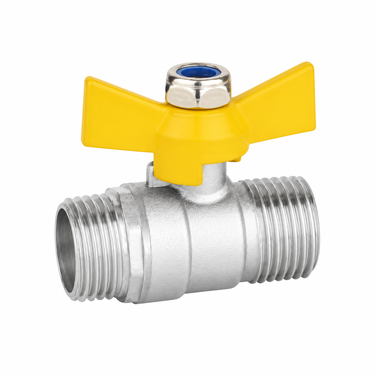 small-double-male-butterfly-handle-electroplated-ball-valve-main-white-bg-clean-nostamp-ai